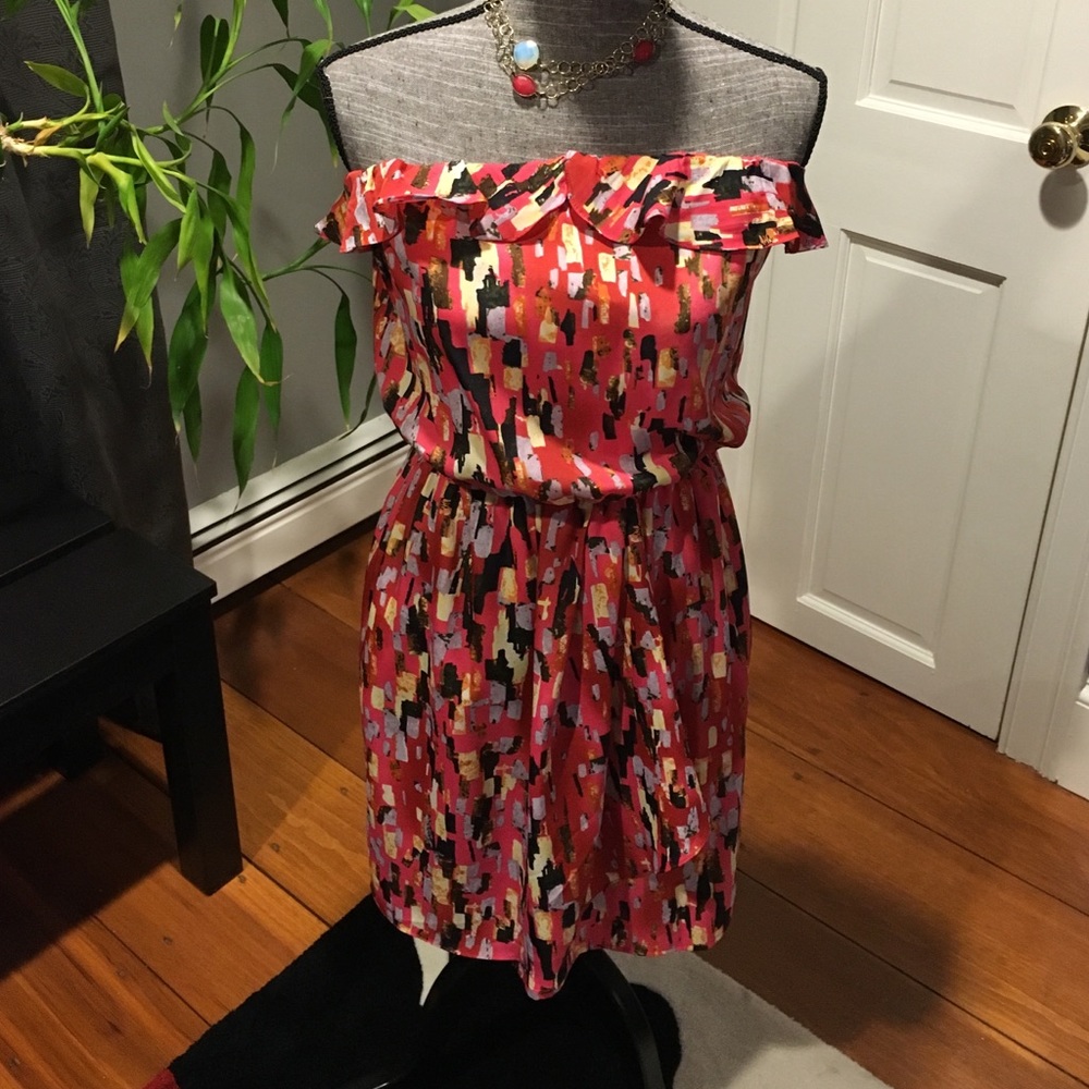 Strapless sundress